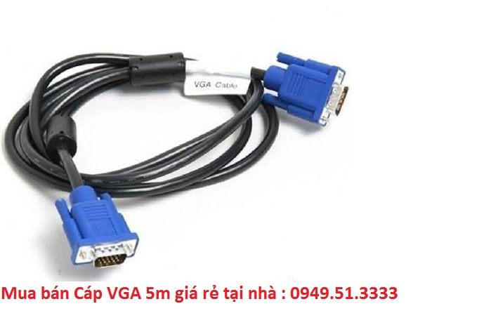 bán dây Cáp VGA 5m giá rẻ