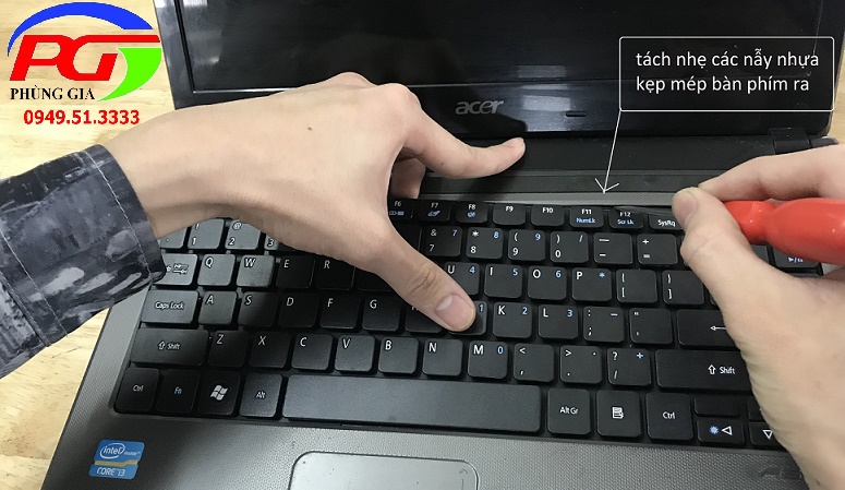 Thay bàn phím laptop Acer tại Hà Nội