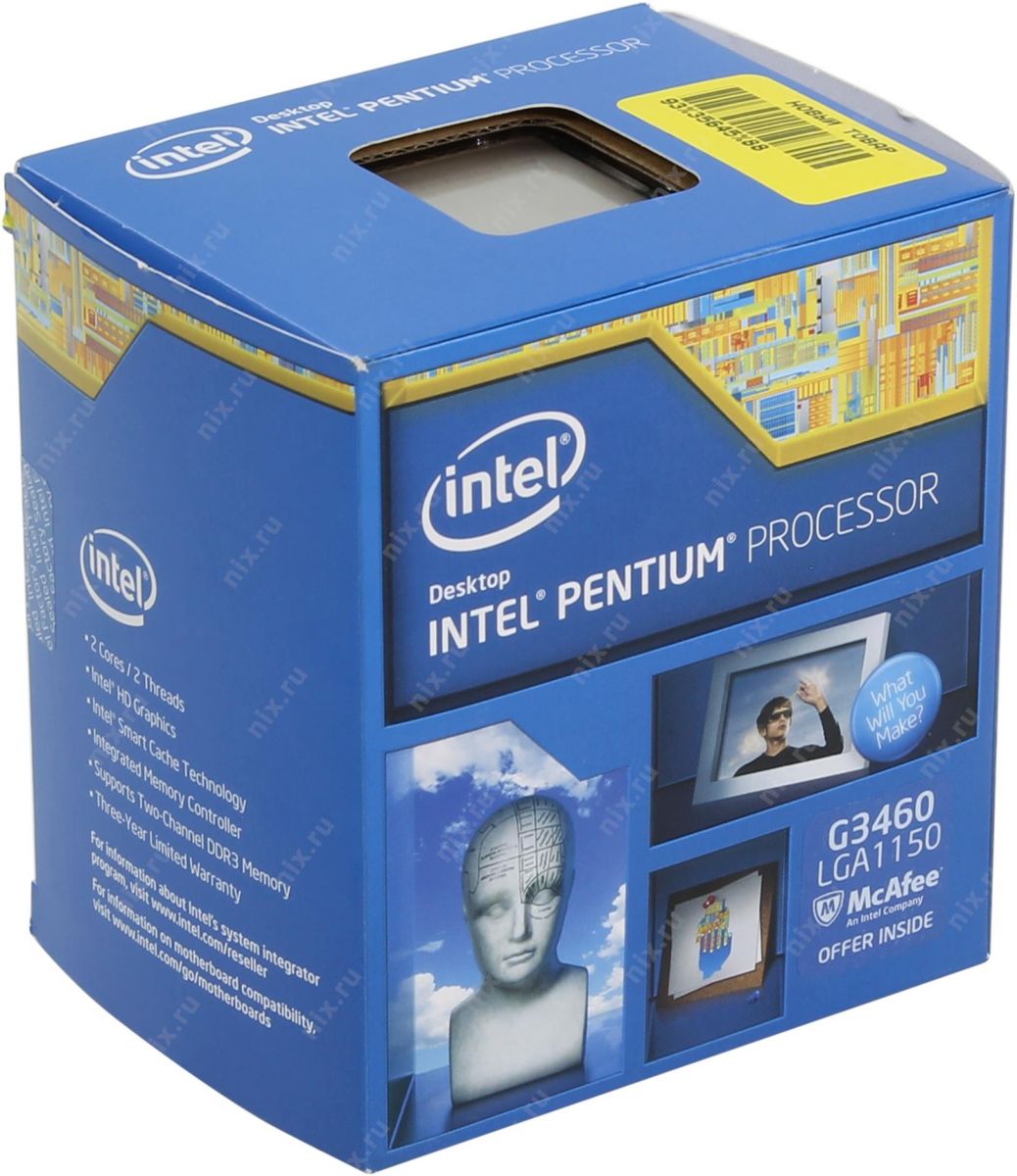 Báo giá bộ cây máy tính để bàn Intel Pentium G3460