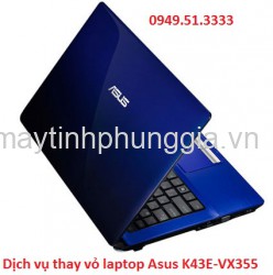 Dịch vụ thay vỏ laptop Asus K43E-VX355