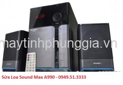 Sửa Loa Sound Max A990 (2.1) bluetooth