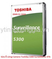 Sửa Ổ cứng Camera Toshiba S300 Surveillance 4Tb 5400rpm 128Mb