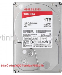 Sửa Ổ cứng HDD Toshiba P300 2Tb 7200rpm 64Mb