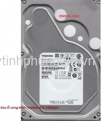 Sửa Ổ cứng HDD Toshiba 4Tb 7200rpm