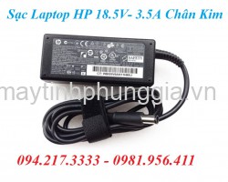 Bán Sạc Laptop HP 18.5V 3.5A Chân Kim