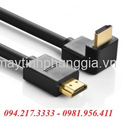 Dây HDMI bẻ góc Vention 5m H330 HDA B500