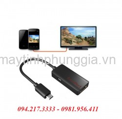 Cáp MHL 3.0 HDMI truyền tín hiệu từ điện thoại