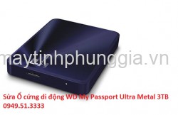 Sửa Ổ cứng di động WD My Passport Ultra Metal 3TB
