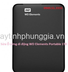 Sửa Ổ cứng di động WD Elements Portable 1TB