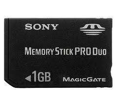 Sửa Thẻ nhớ Sony MS Pro Duo 1GB