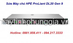 Sửa Máy chủ HPE ProLiant DL20 Gen 9