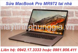 Sửa Laptop MacBook Pro MR972
