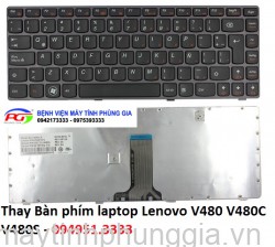 Thay Bàn phím laptop Lenovo V480 V480C V480S