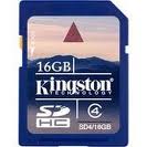 Sửa Thẻ nhớ SD 16GB SDHC CLASS 6 KINGSTON