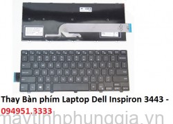 Thay Bàn phím Laptop Dell Inspiron 3443,14 3443,14 3000 3443,14-3443