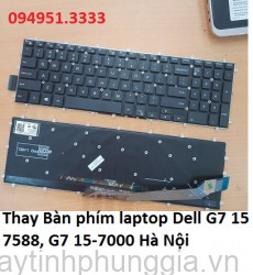 Thay Bàn phím laptop Dell G7 15 7588, G7 15-7000