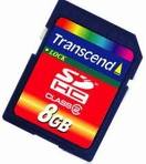 Sửa Thẻ nhớ Transcend SD 8GB