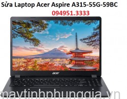 Sửa Laptop Acer Aspire A315-55G-59BC Core i5-10210U