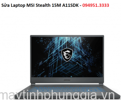 Sửa Laptop MSI Stealth 15M A11SDK Core i7-1185G7