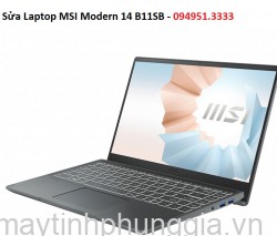 Sửa Laptop MSI Modern 14 B11SB Core i5-1135G7