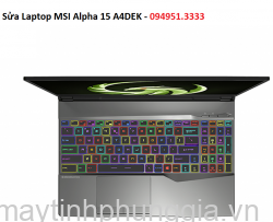Sửa Laptop MSI Alpha 15 A4DEK AMD Ryzen 7-4800H