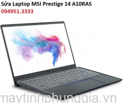 Sửa Laptop MSI Prestige 14 A10RAS Core I7-10510U