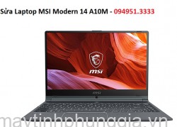 Sửa Laptop MSI Modern 14 A10M Core i7-10510U