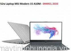 Sửa Laptop MSI Modern 15 A10M Core i5-10210U