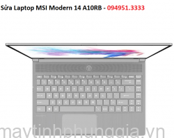 Sửa Laptop MSI Modern 14 A10RB Core i7-10510U