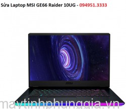 Sửa Laptop MSI GE66 Raider 10UG Core I7-10870H