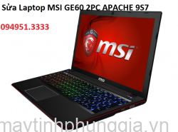 Sửa Laptop MSI GE60 2PC APACHE 9S7 Core i7-4710H