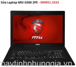 Sửa Laptop MSI GS60 2PE Core i5-4200H, Ram 8GB