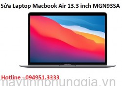 Sửa Laptop Macbook Air 13.3 inch MGN93SA ổ cứng 256GB