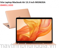 Sửa Laptop Macbook Air 13.3 inch MGN63SA, Ổ cứng 256GB SSD