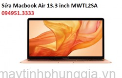 Sửa Laptop Macbook Air 13.3 inch MWTL2SA, Ổ cứng 256GB SSD
