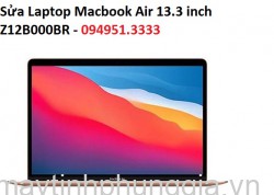 Sửa Laptop Macbook Air 13.3 inch Z12B000BR, Ổ cứng 512GB SSD
