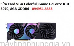 Sửa Card VGA Colorful iGame GeForce RTX 3070, 8GB GDDR6