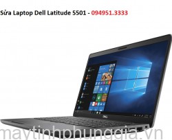 Sửa Laptop Dell Latitude 5501, Core i7 9850H
