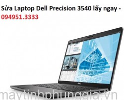 Sửa Laptop Dell Precision 3540, Core i7 8565U, Ổ cứng SSD 256GB