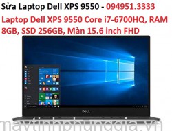 Sửa Laptop Dell XPS 9550, Màn hình 15.6 Inch