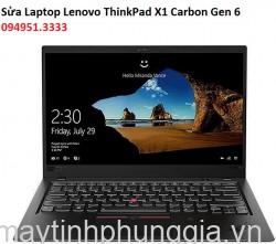 Sửa Laptop Lenovo ThinkPad X1 Carbon Gen 6, màn hình 14 inch cũ