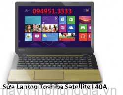Sửa Laptop Toshiba Satellite L40A, màn hình 14 inch cũ