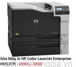 Sửa Máy in HP Color LaserJet Enterprise M750DN