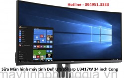 Sửa Màn hình máy tính Dell UltraSharp U3417W 34 inch Cong