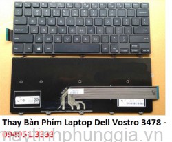Thay Bàn Phím Laptop Dell Vostro 3478