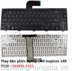 Thay Bàn phím laptop Dell inspiron 14R 7420