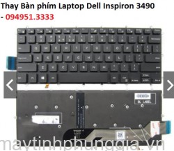 Thay Bàn phím Laptop Dell Inspiron 3490