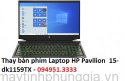 Thay bàn phím Laptop HP Pavilion Gaming 15-dk1159TX