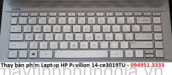 Thay bàn phím Laptop HP Pavilion 14-ce3019TU
