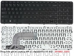 Thay bàn phím Laptop HP 15-da1024TU